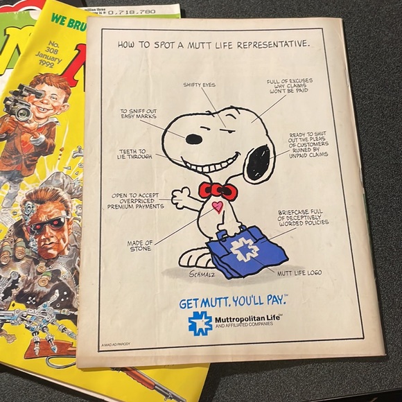 MAD COMICS 1991-1992 - Picture 3 of 12